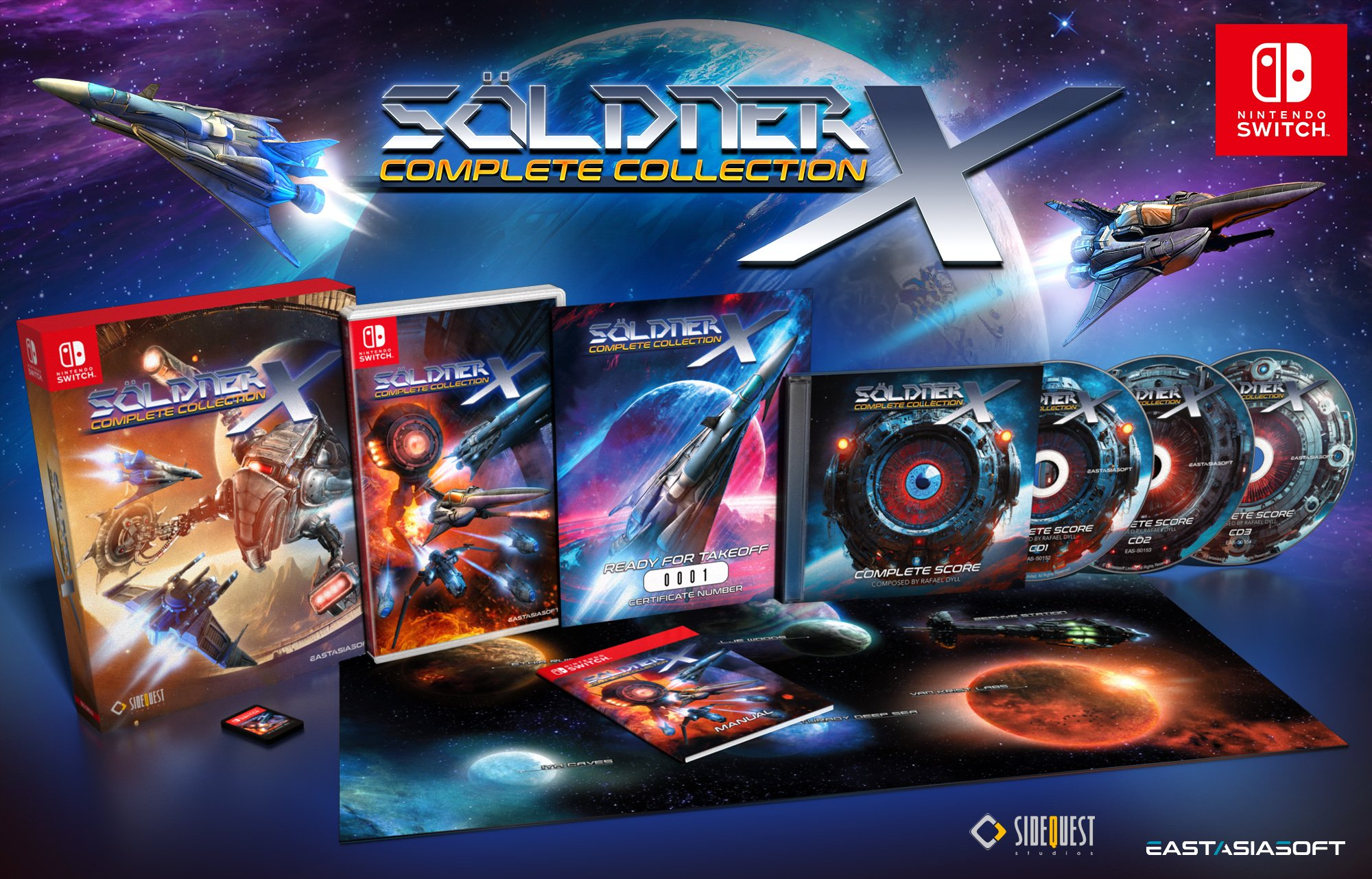 Anunciado Soldner-X Complete Collection para Nintendo Switch