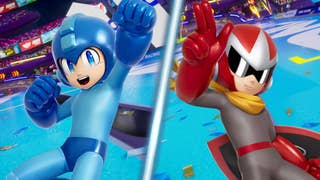 Mega Man and Proto Man in Sonic Racing: CrossWorlds trailer