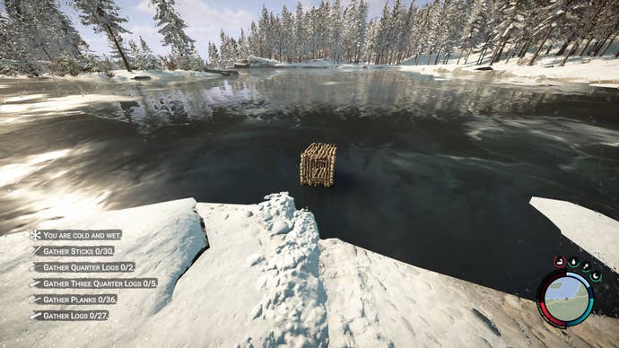 Fish trap in Sons of the Forest