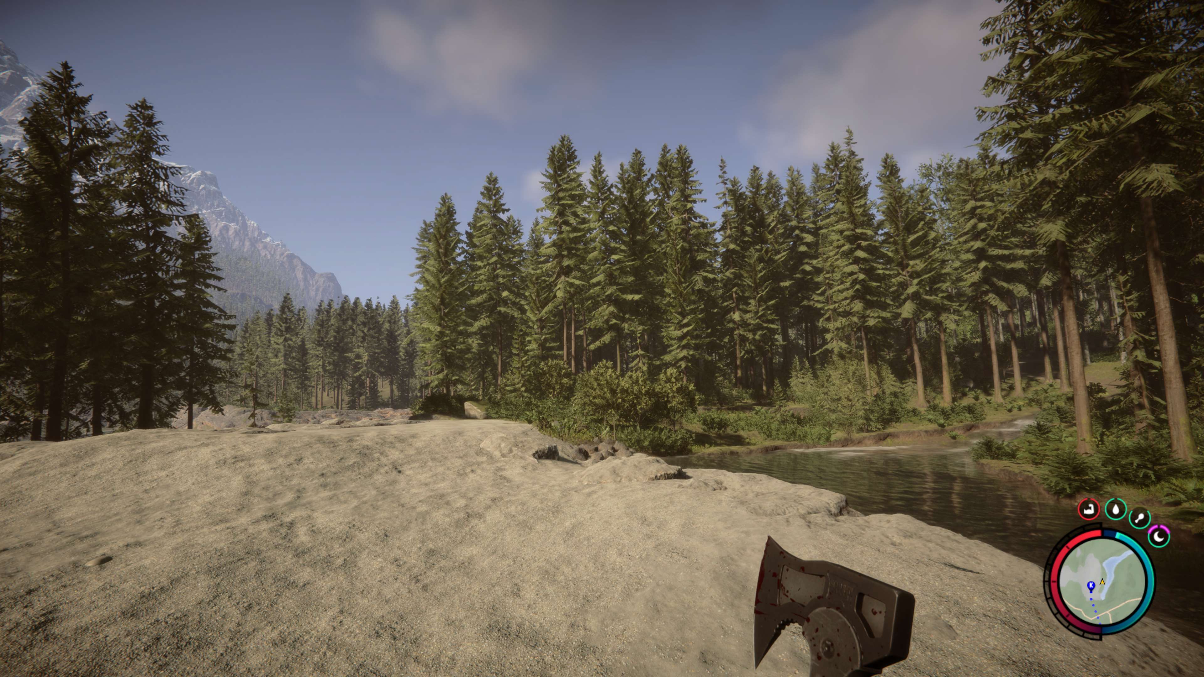 Sons of the Forest running at High quality.