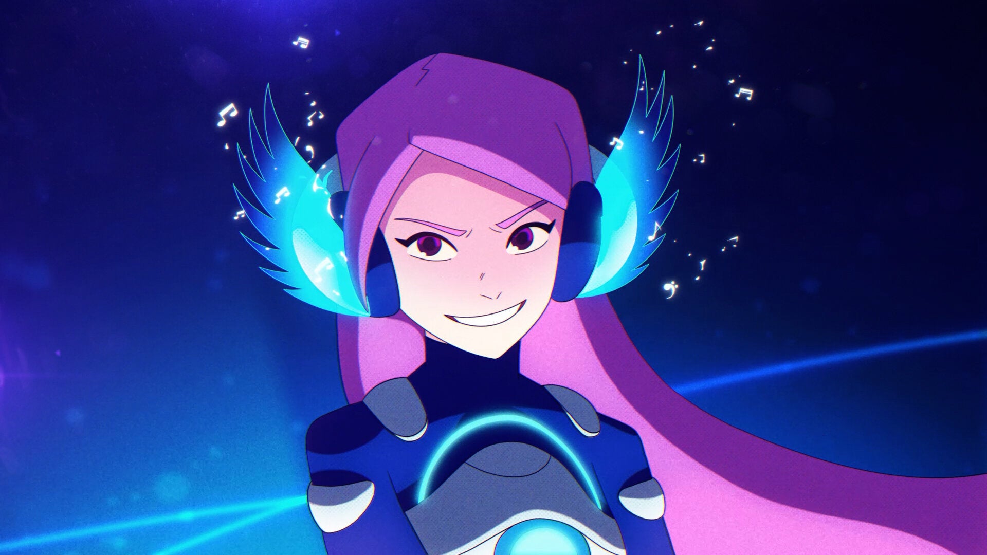 Soundfall character art for Melody