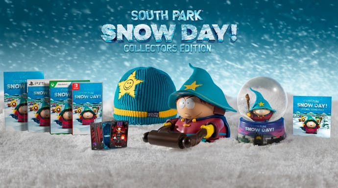 Die Collector's Edition von South Park: Snow Day und ihre Inhalte.