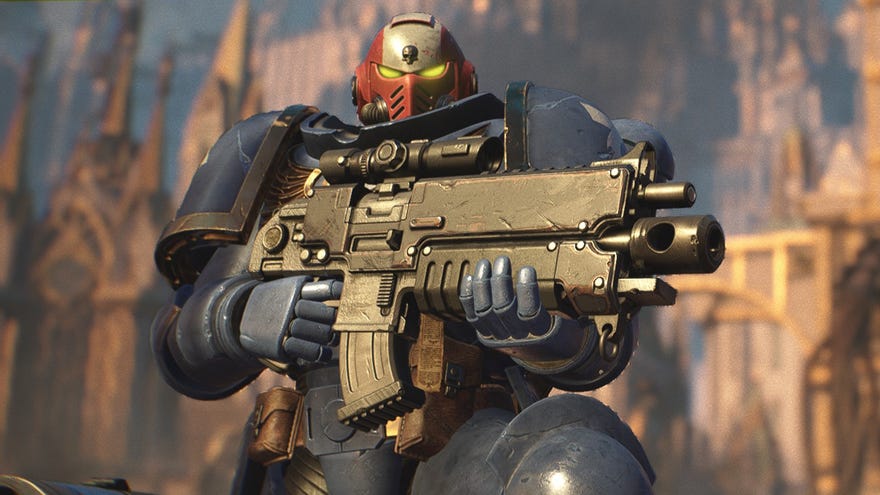 Space Marine 2 cutscene.