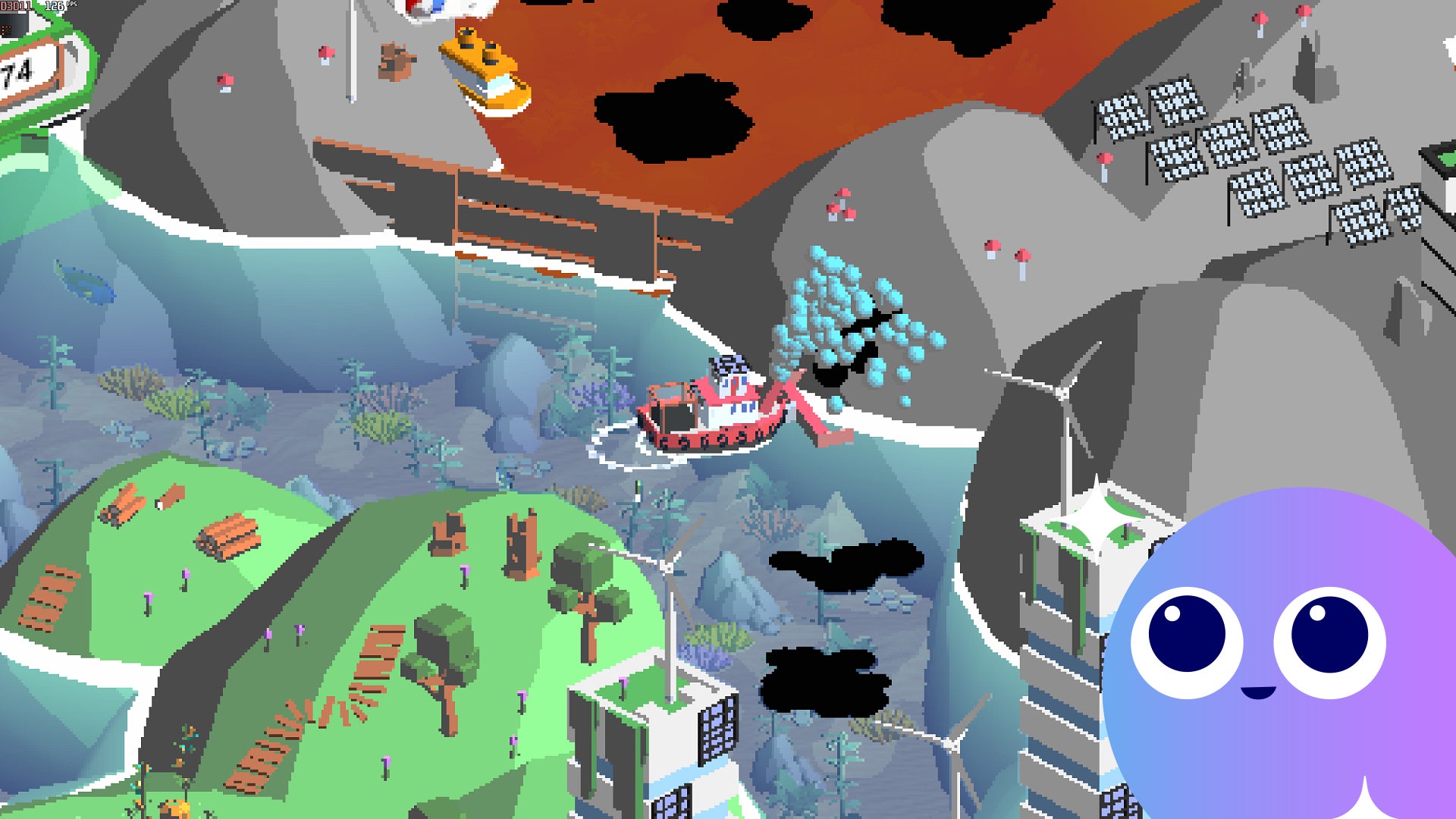 Spilled! is PowerWash Simulator’s oceangoing cousin, and just as chilled