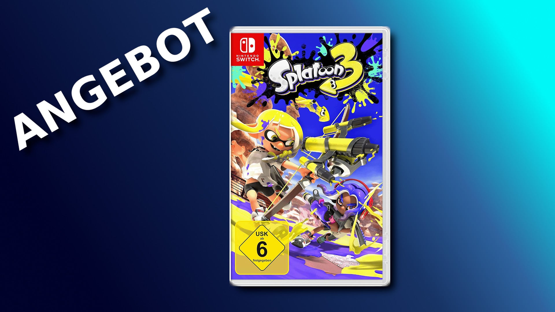 Nintendo Switch: Splatoon 3 für nur 42,99 Euro vorbestellbar