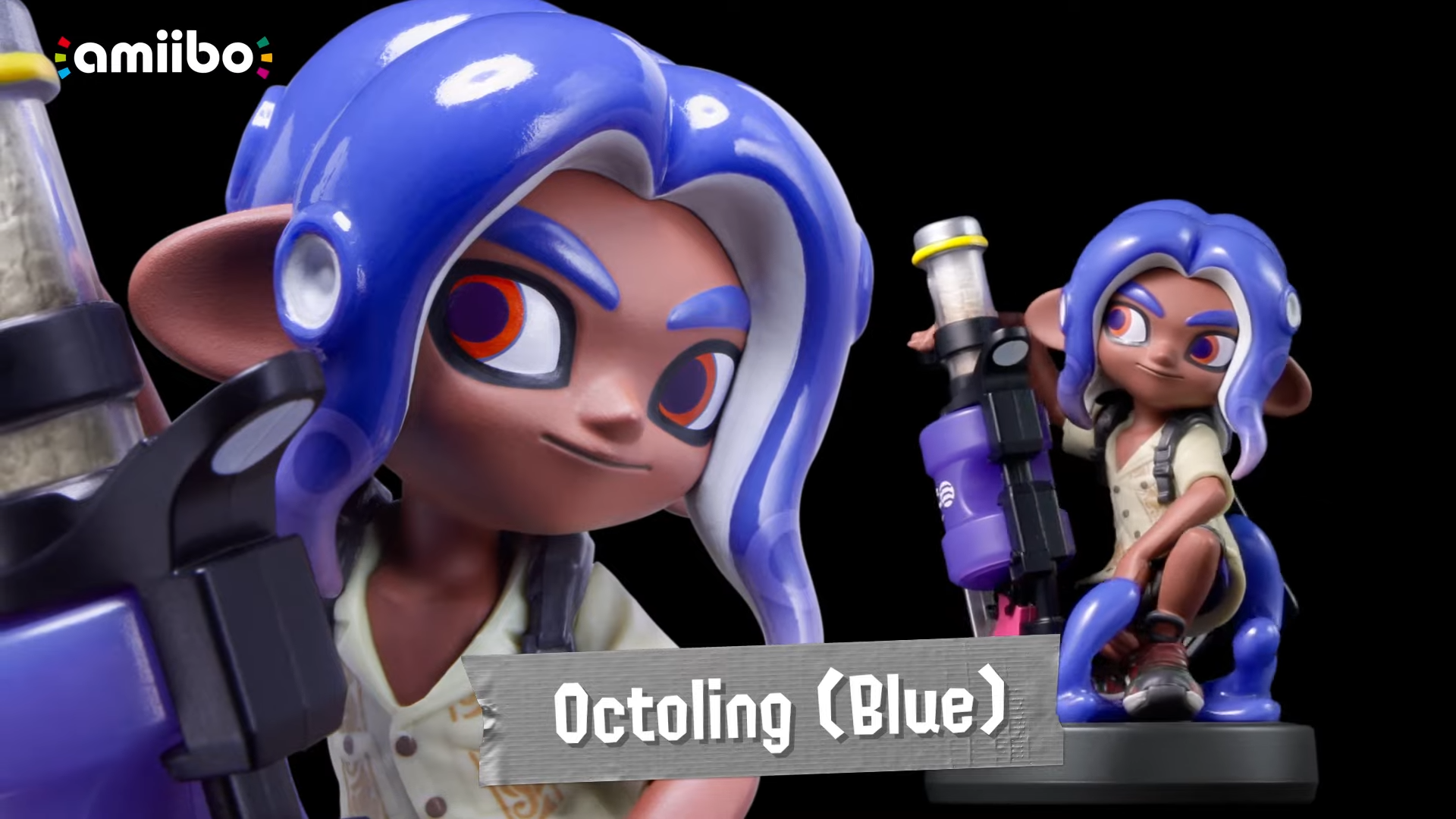 Blue Octoling Amiibo for Splatoon 3