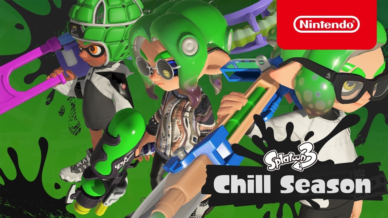 Splatoon 3 Chill Season 2022 krijgt releasedatum