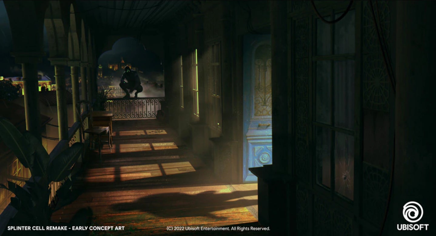 Concept art from Ubisoft&rsquo;s upcoming Splinter Cell remake