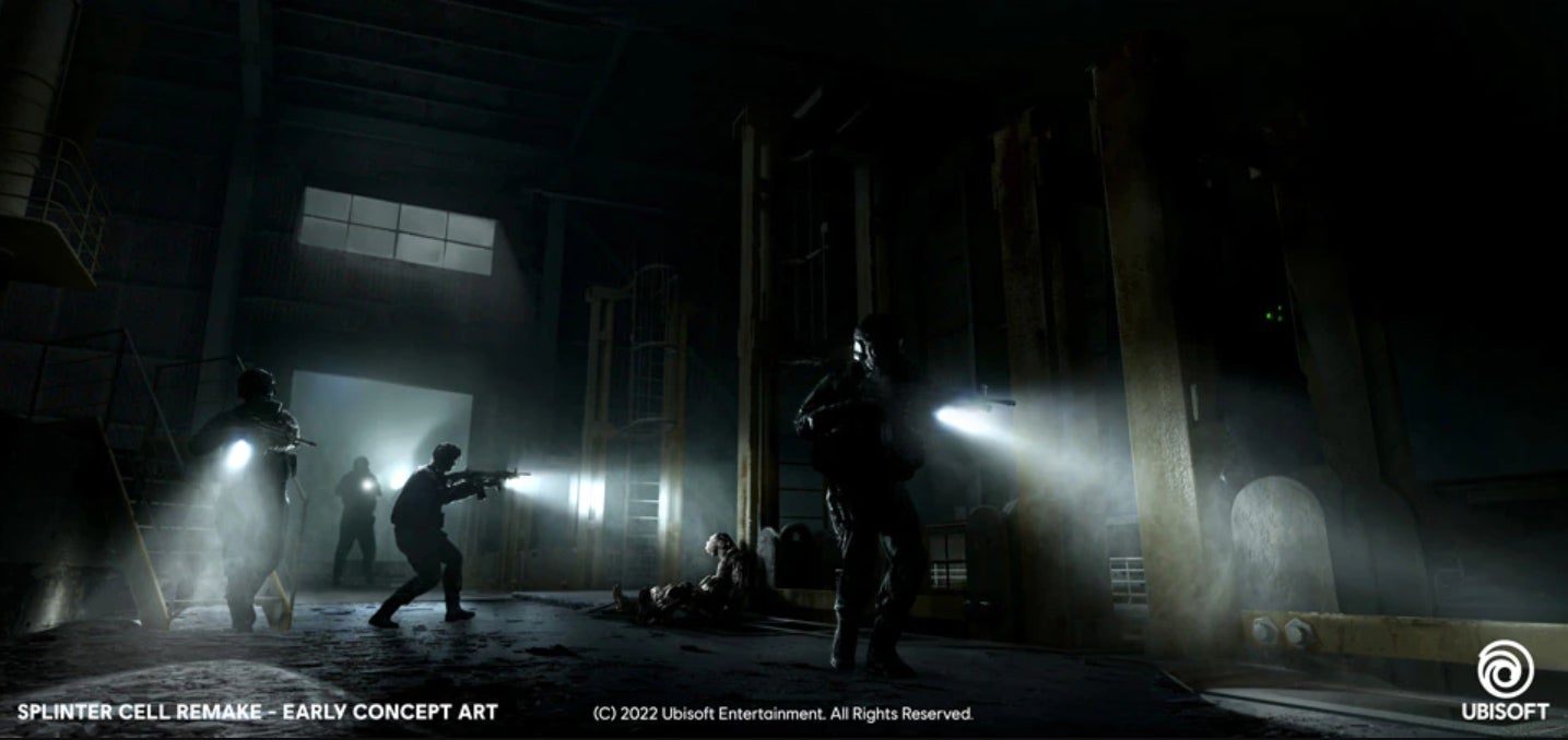 Concept art from Ubisoft&rsquo;s upcoming Splinter Cell remake