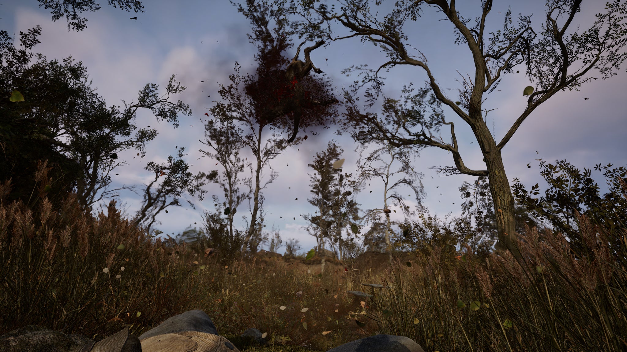 A dog is torn apart by an anomaly in STALKER 2: Heart of Chornobyl. - 9