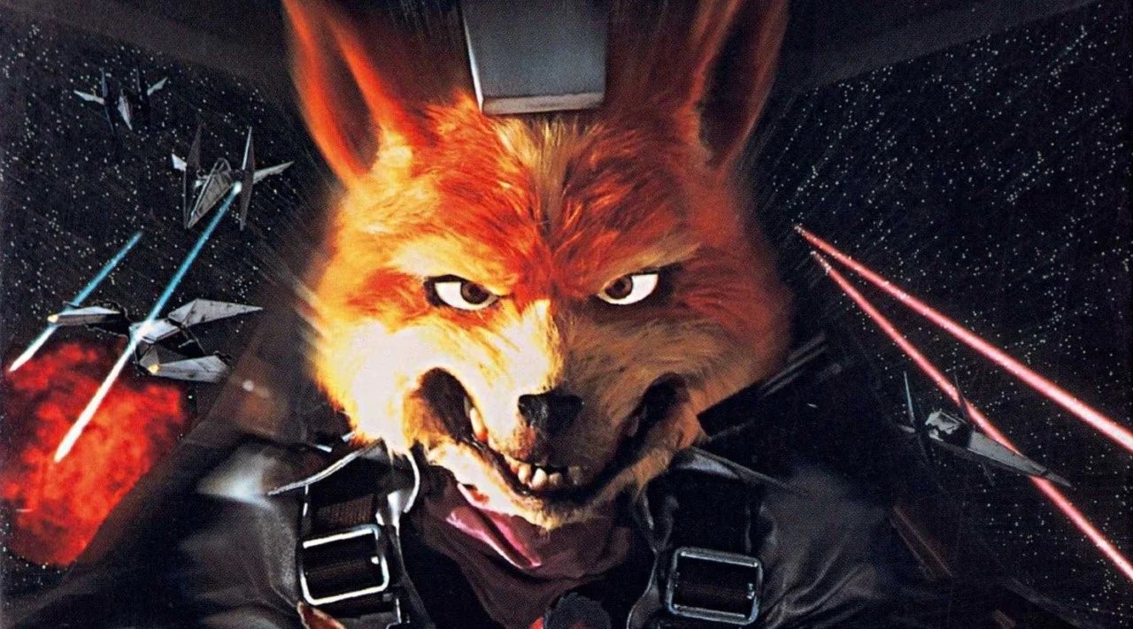 Star Fox puppet of Fox McCloud