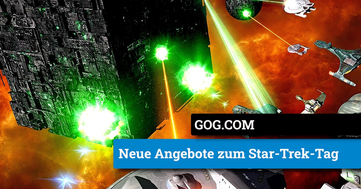 Star Tree Tag GOG feiert den Star Trek Tag mit Angeboten auf PC-Spiele | Eurogamer.de
