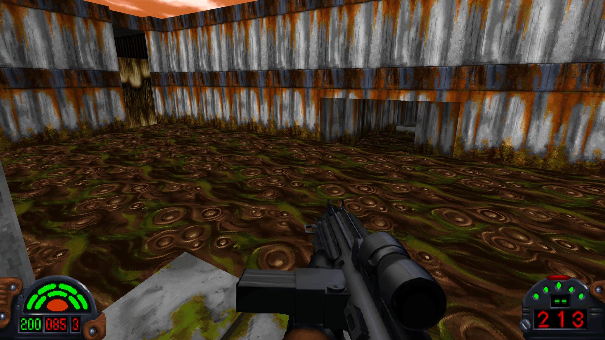 A sewer level from Star Wars Dark Forces Remaster - 9