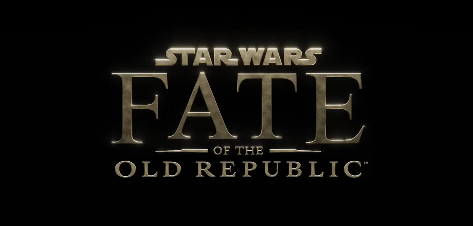 The logo for Star Wars: Fate of the Old Republic. - 1