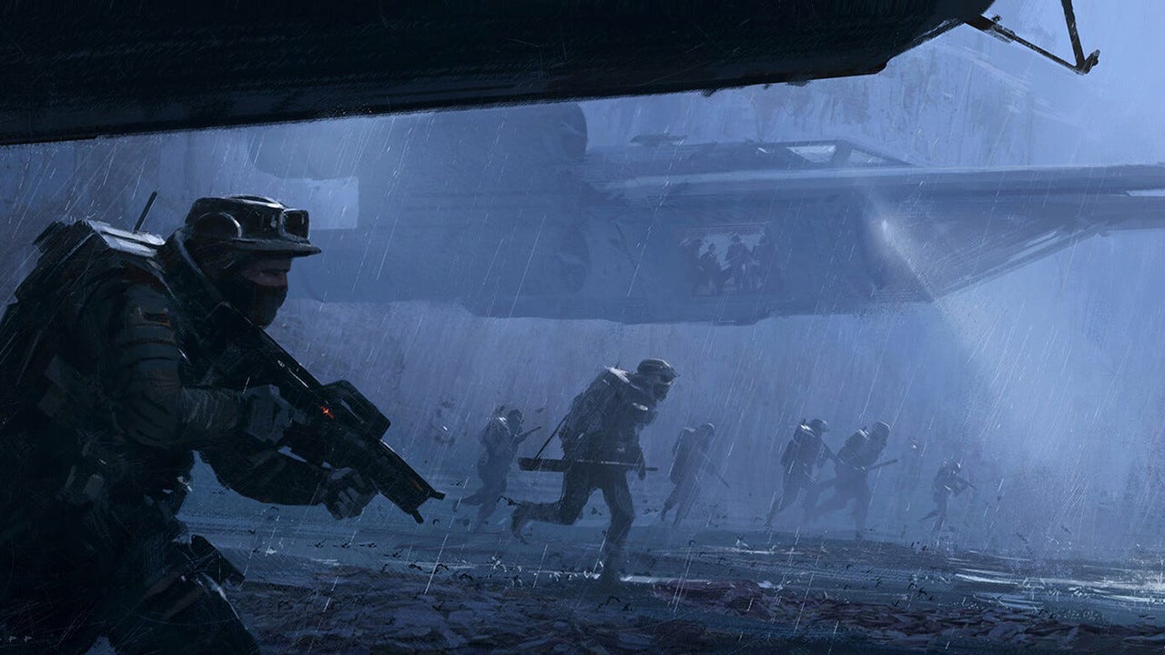 Rogue One: A Star Wars Story concept art - Rebel assault
