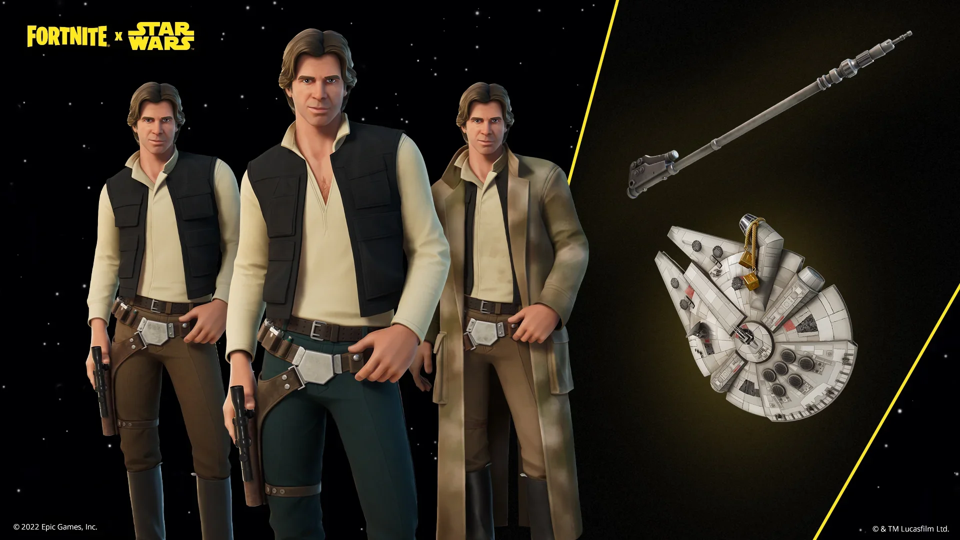 Han Solo in Fortnite.
