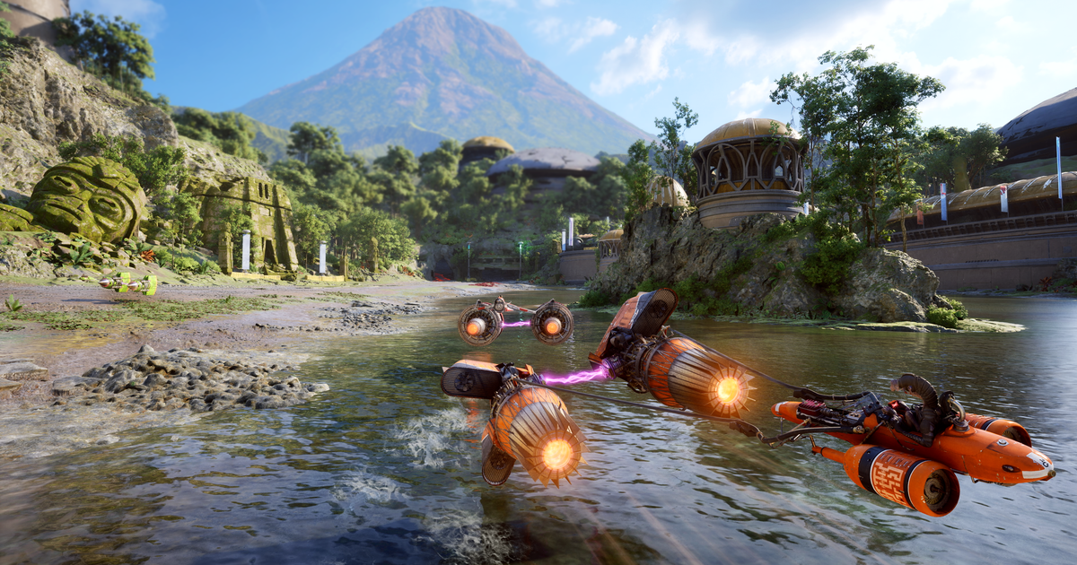 With Star Wars: Galactic Racer, former Burnout devs have built on a PS1 classic to make what they call the purest expression of gaming With Star Wars: Galactic Racer, former Burnout devs have built on a PS1 classic to make what they call the purest expression of gaming