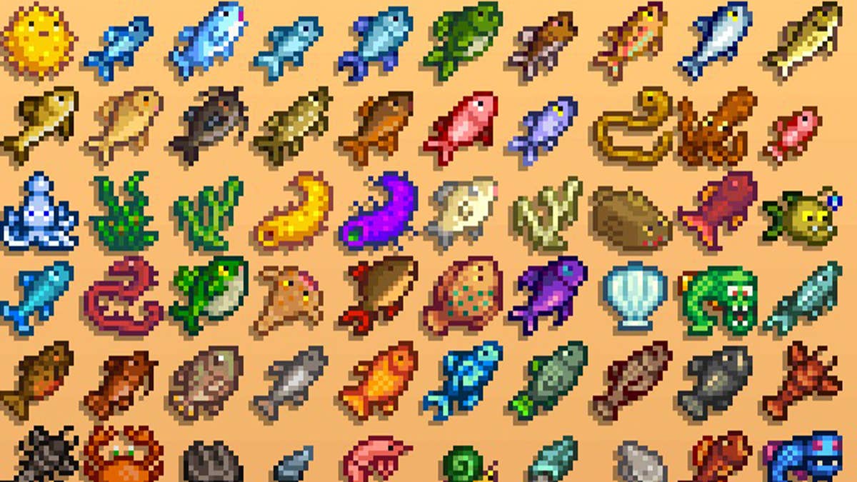 Stardew Valley Fish and fish by season list | Eurogamer.net
