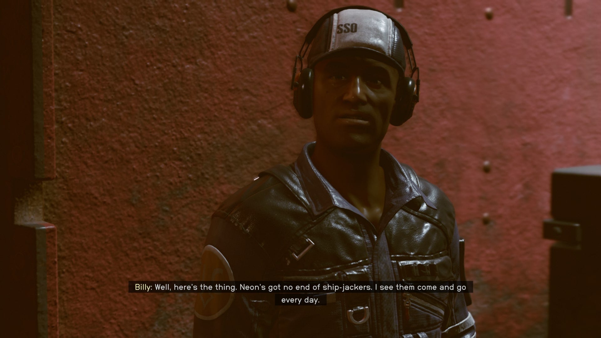 The player speaks with Billy Clayton about a missing ship in Starfield - 4