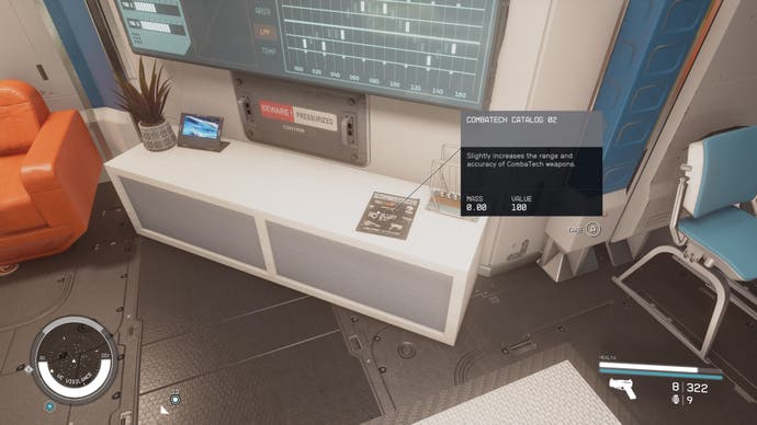 first person view of combatech catalog skill book