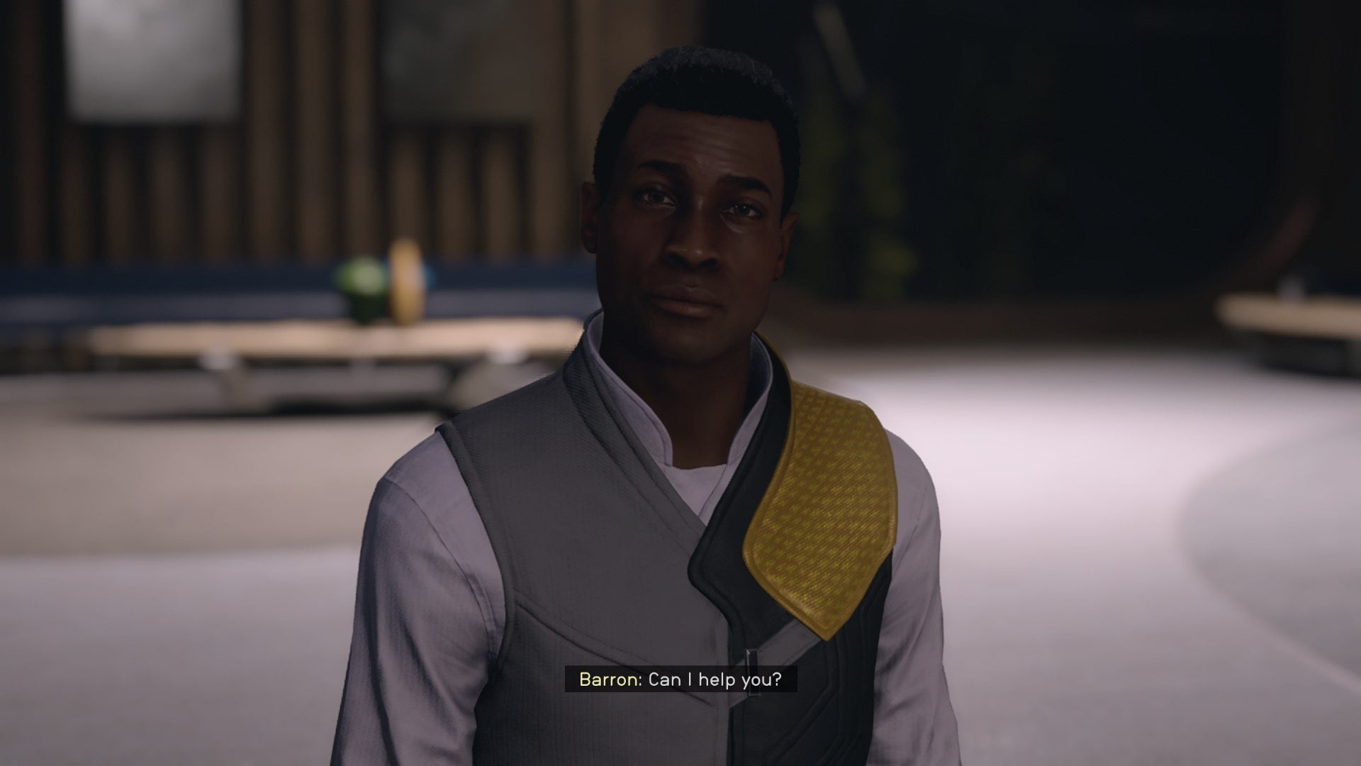 The player speaks with David of SSNN in Starfield - 14