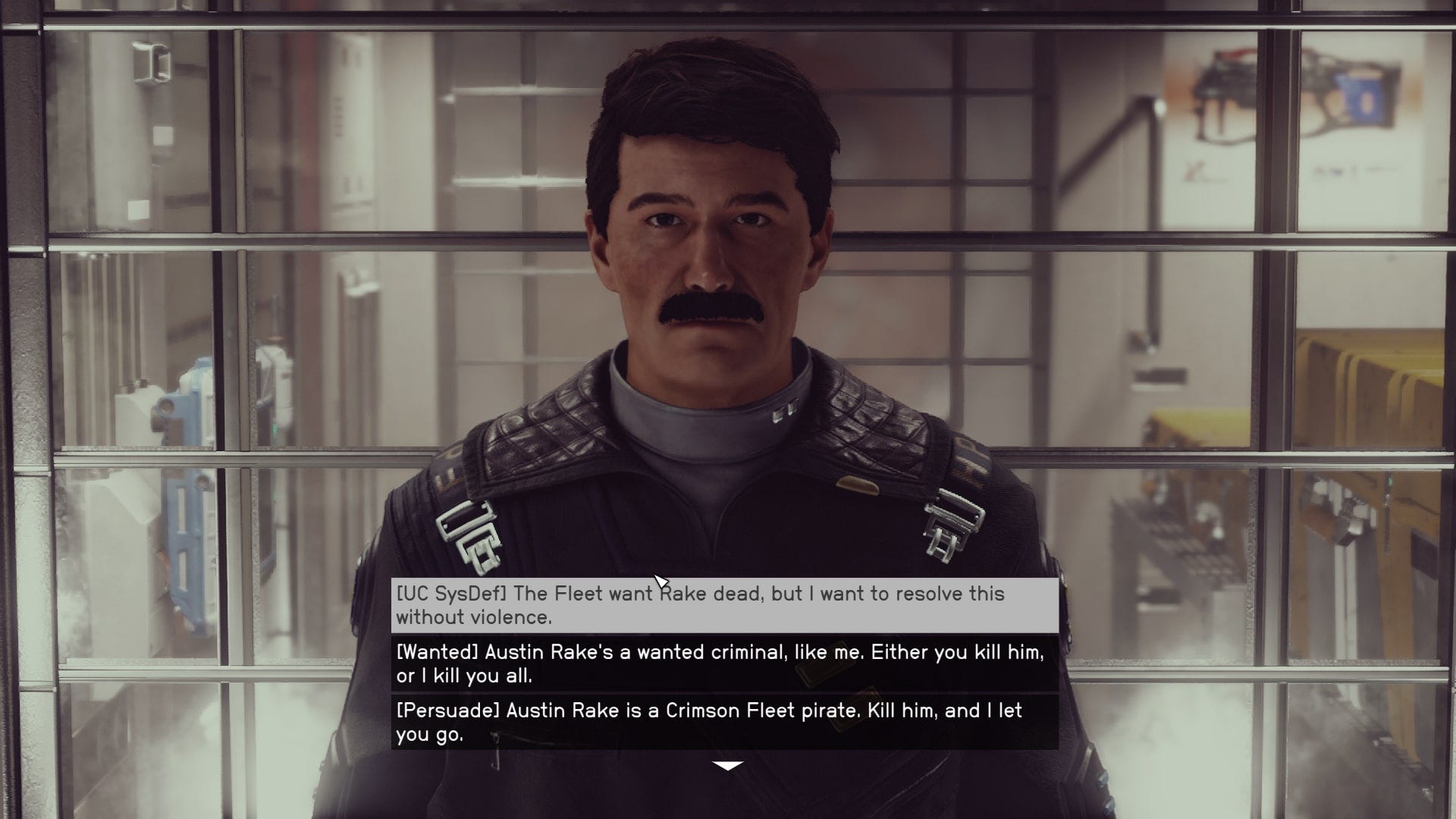 Starfield Rook Meets King: Should you kill or save Austin Rake? | VG247