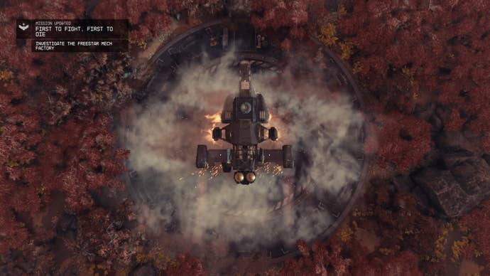 The player lands on the planet of Arcturus II in Starfield