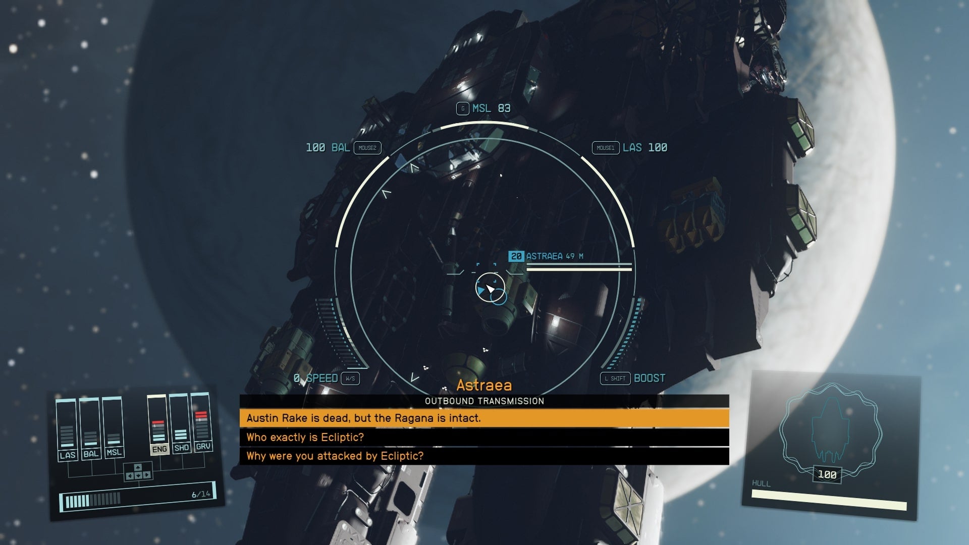 Starfield Rook Meets King: Should you kill or save Austin Rake? | VG247