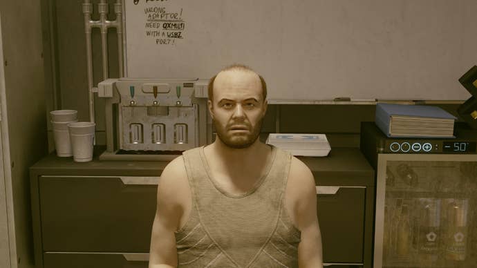 Starfield image showing a close up of Lon Anderssen.