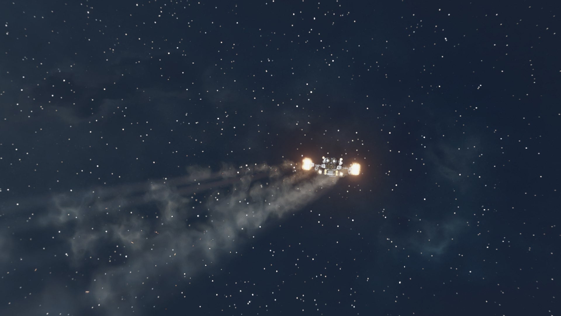 The player flies to the Trident Luxury Lines Staryard in Starfield - 1