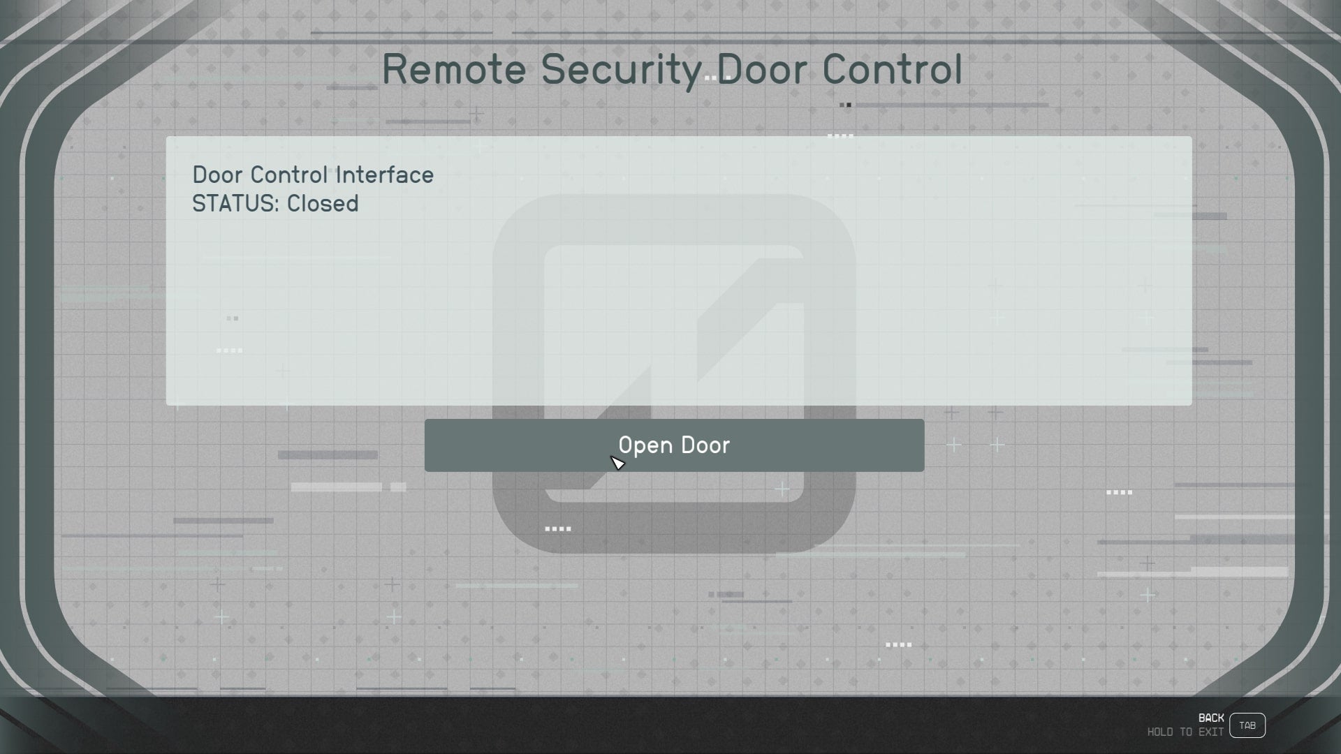 The player uses a computer to open the Vault door on the Legacy in Starfield