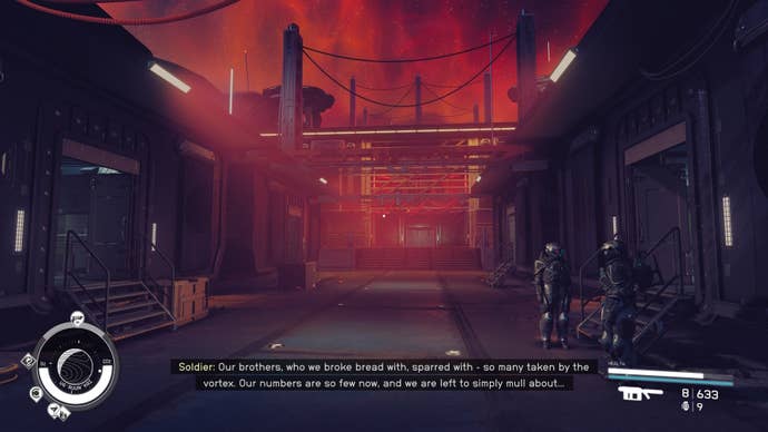 The Keep Armory in Dazra in Starfield’s Shattered Space DLC.