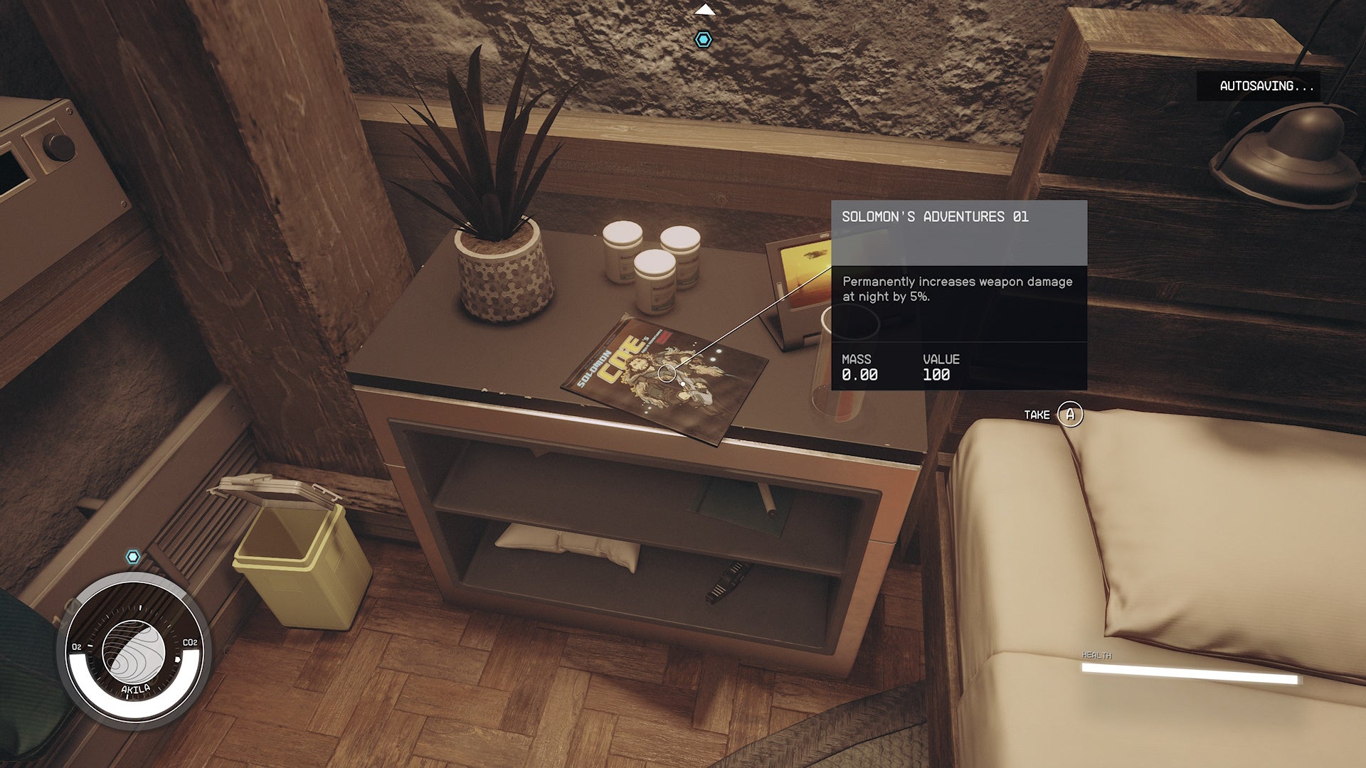 first person view of solomons adventures skill book