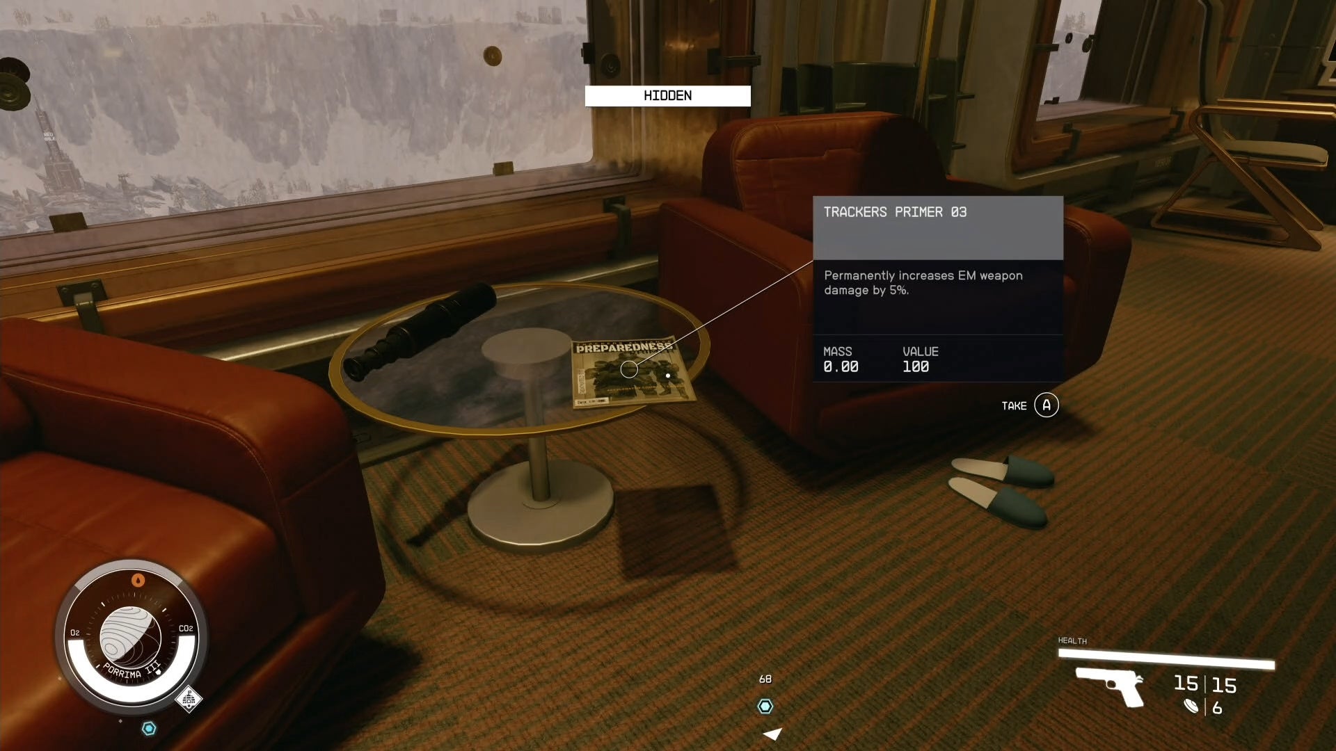 first person view of the trackers primer skill book