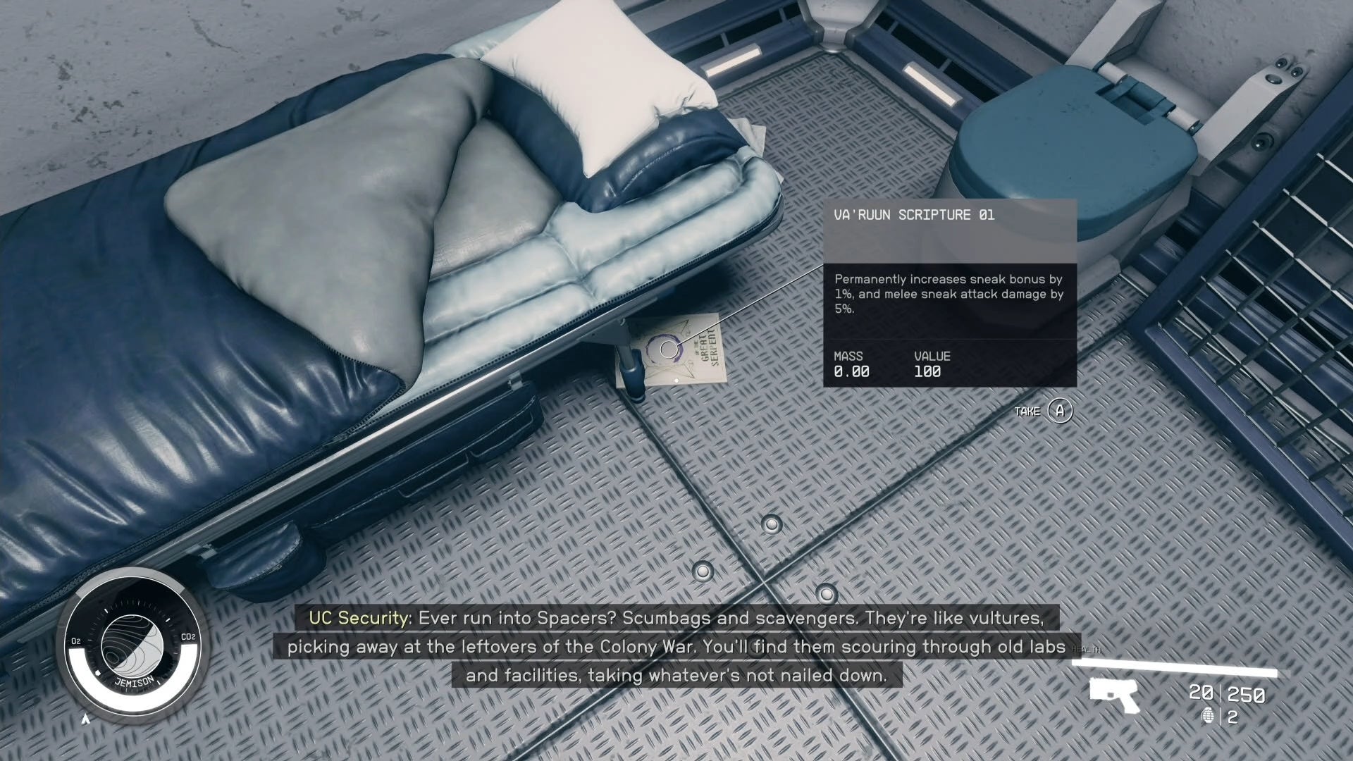 first person view of varunn scripture skill book