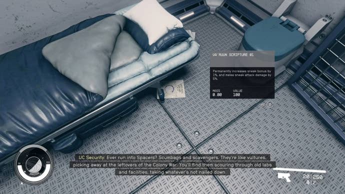 first person view of varunn scripture skill book