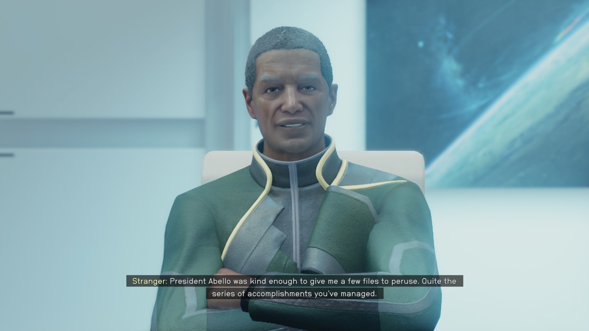 The player speaks with Vae Victus in Subsection Seven in Starfield - 3