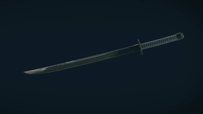 Starfield image showing the Wakizashi.
