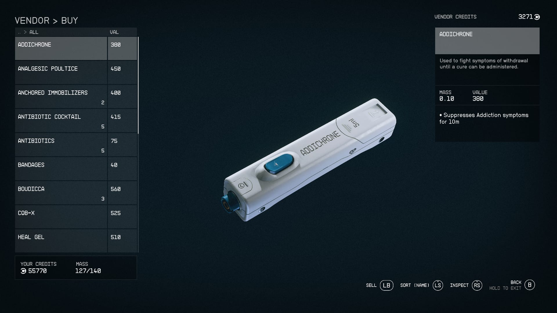 How to cure addiction in Starfield - 4