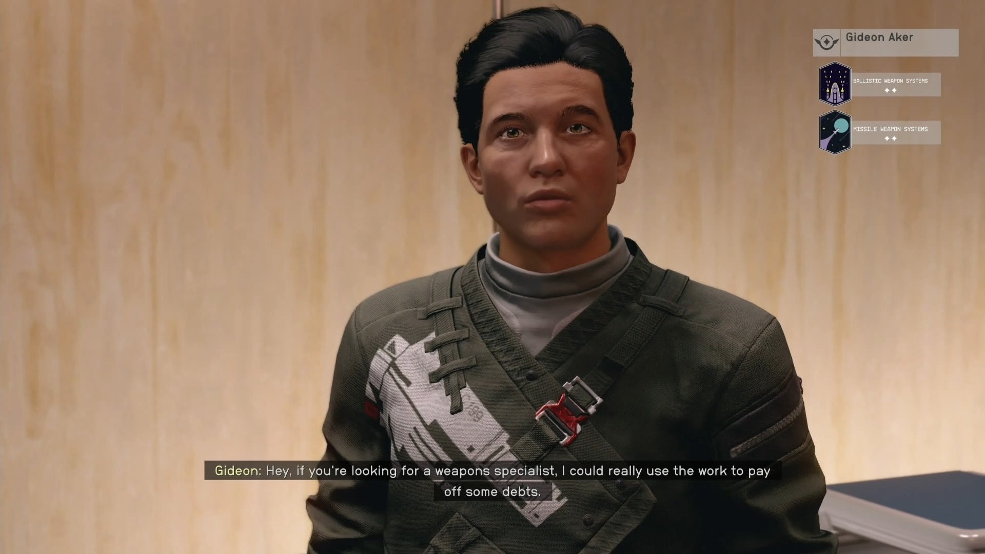 recruiting gideon aker conversation