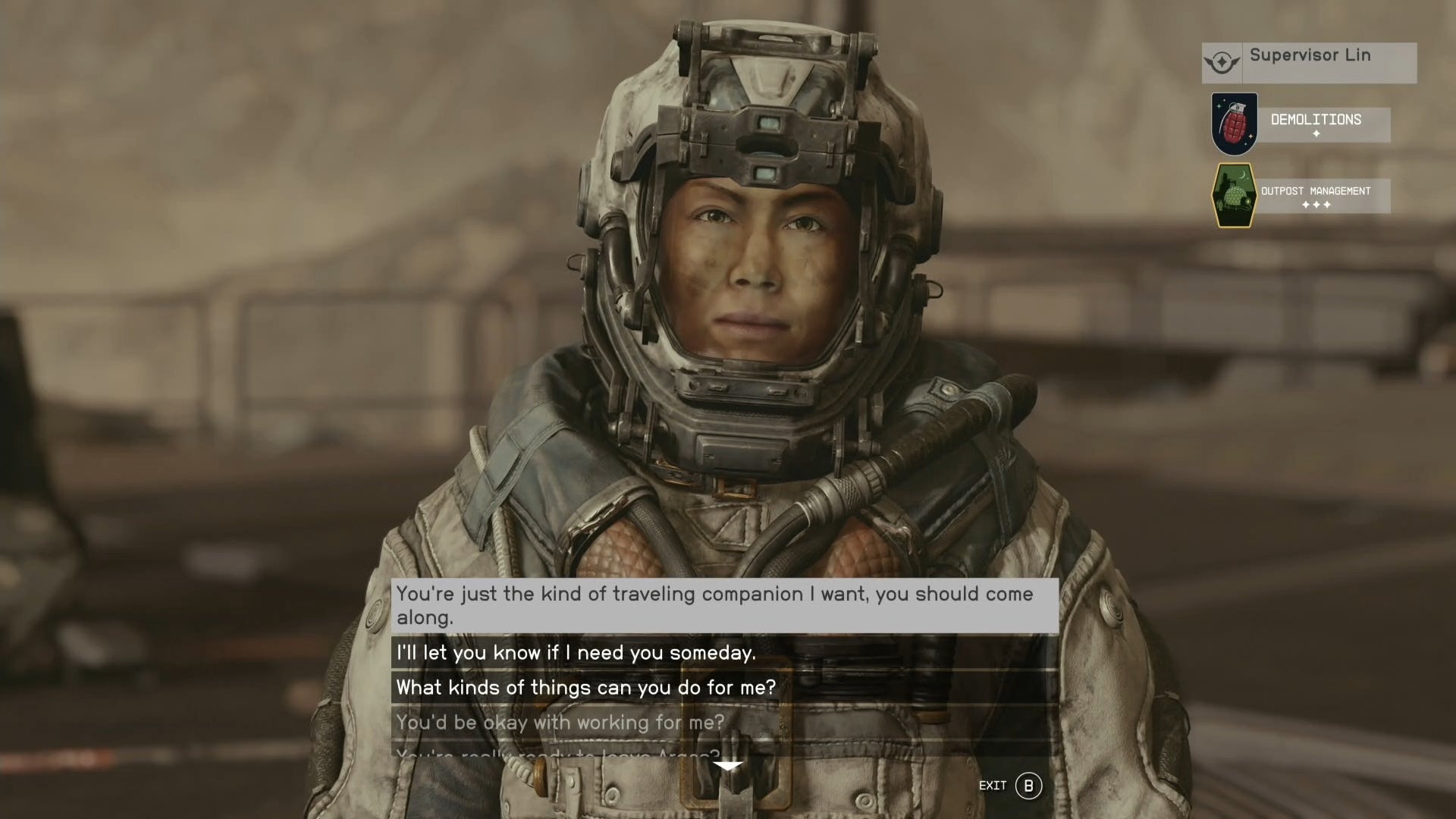 recruiting lin conversation