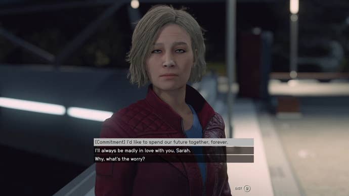 conversation to commit to sarah morgan