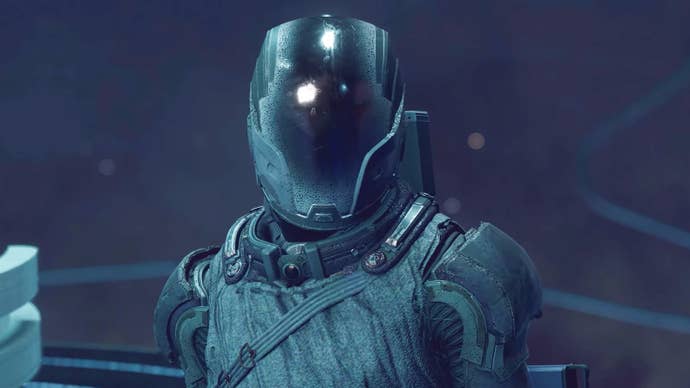 Starfield screenshot showing The Hunter