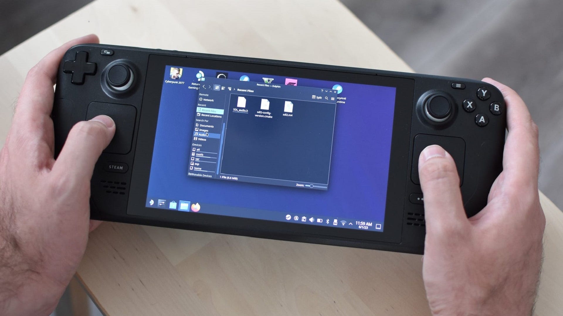 How to enable Desktop Mode on the Steam Deck | Rock Paper Shotgun