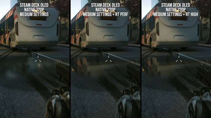 Steam Deck RT on/off in Crysis 2 Remastered