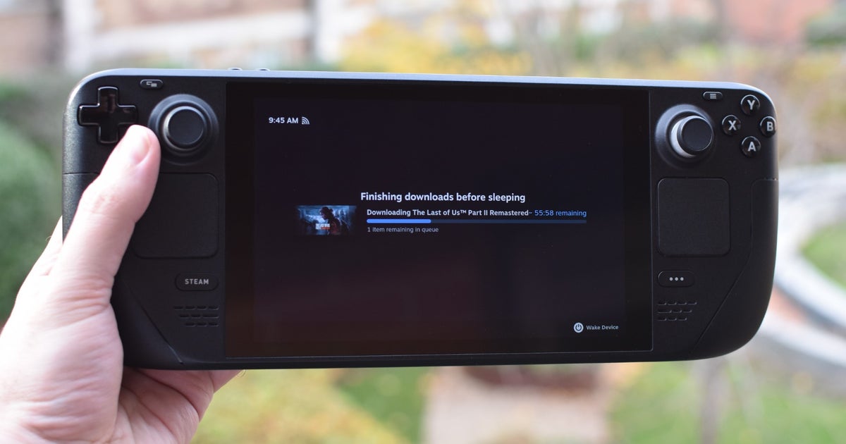 The Steam Deck now lets you do low-power, screen-off downloads, finally
