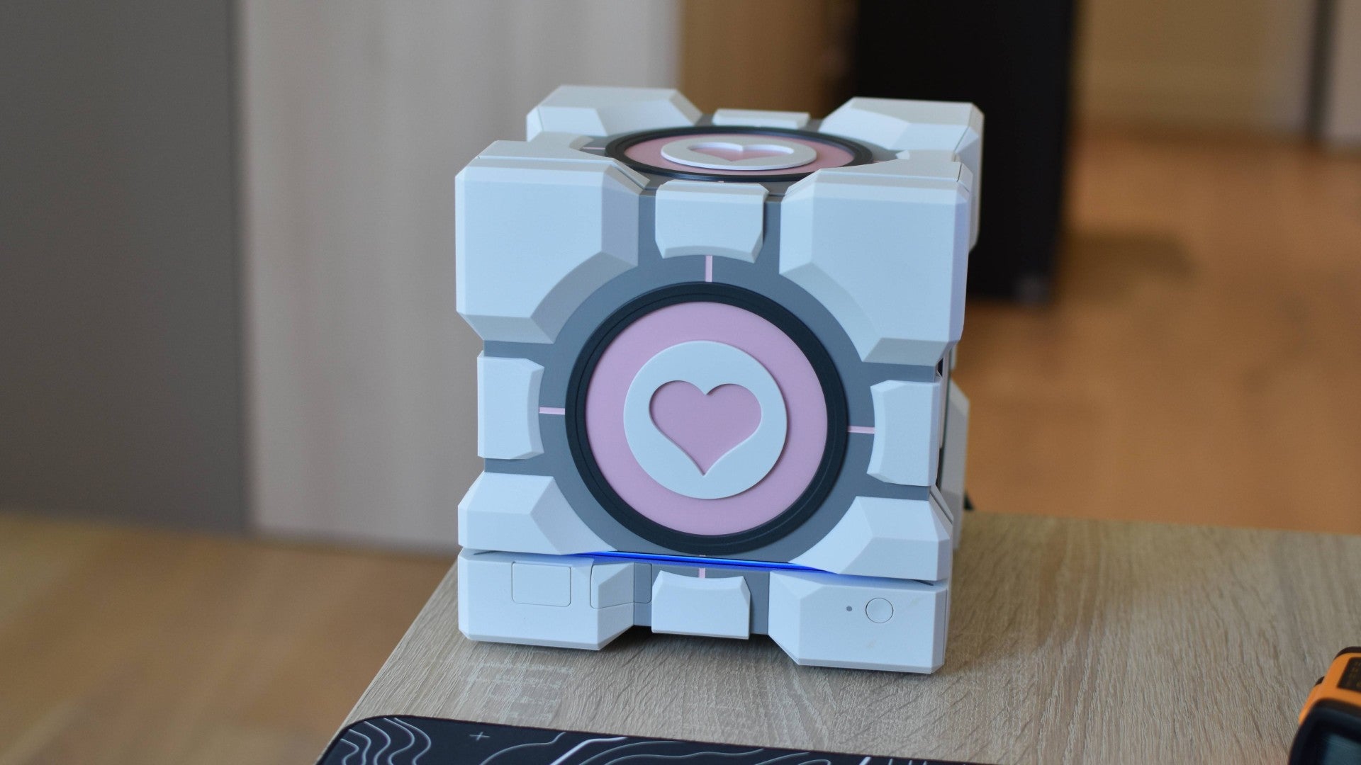 The Steam Machine's Companion Cube case is big, expensive, and based on a 19-year-old joke, so I hate how well-made it is