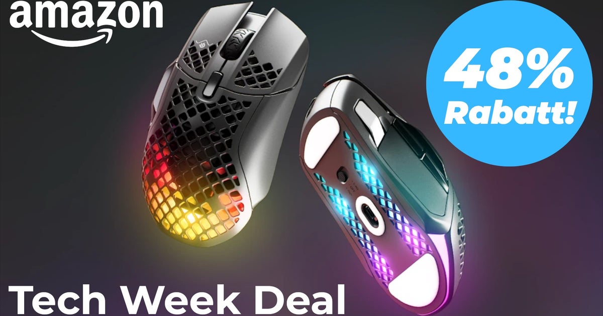 SteelSeries Aerox 5 Wireless: Die leichte Gaming-Maus jetzt zum Schnäppchenpreis bei Amazon!
