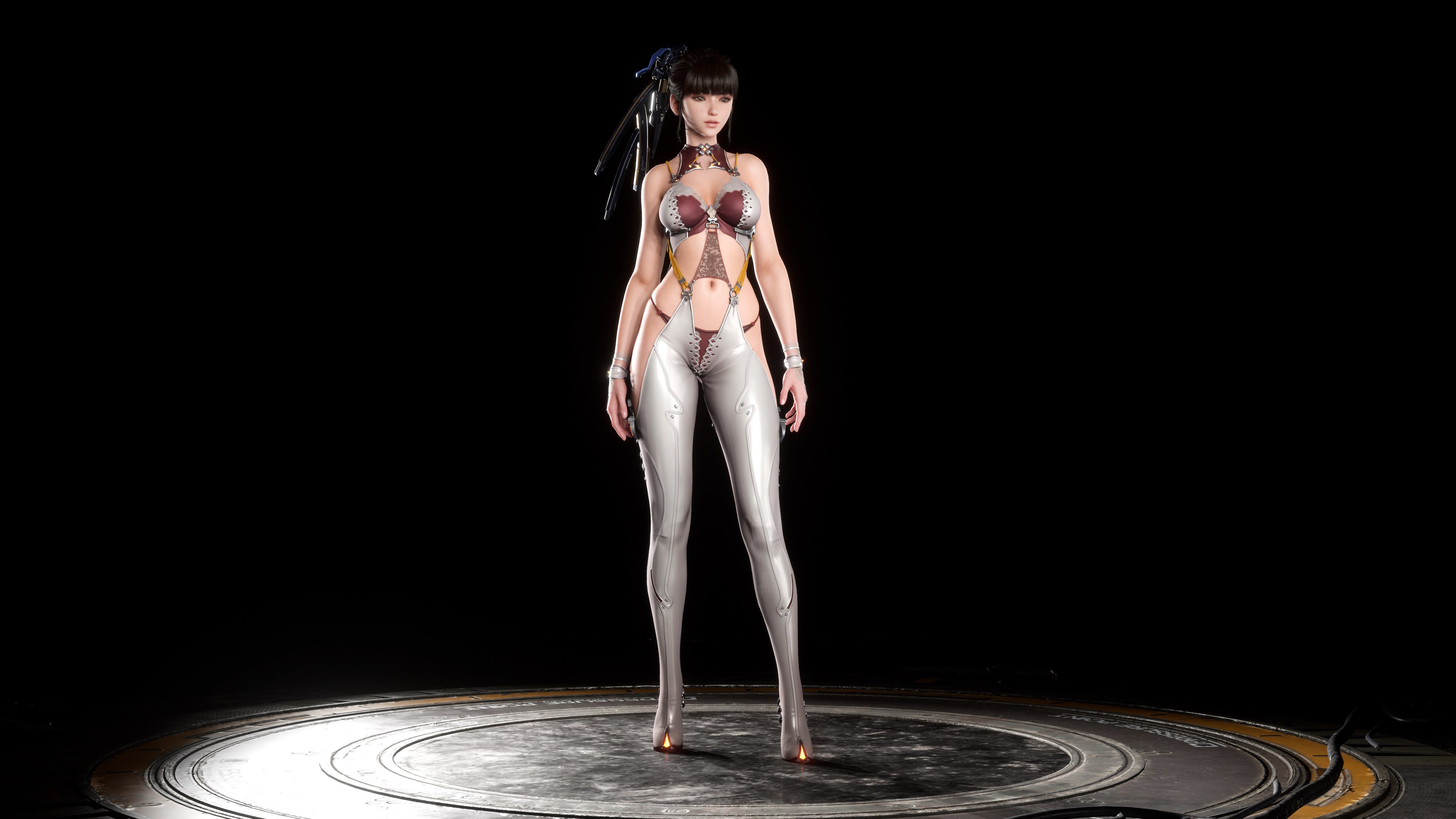 Eve&rsquo;s Neurolink Skin outfit in Stellar Blade.