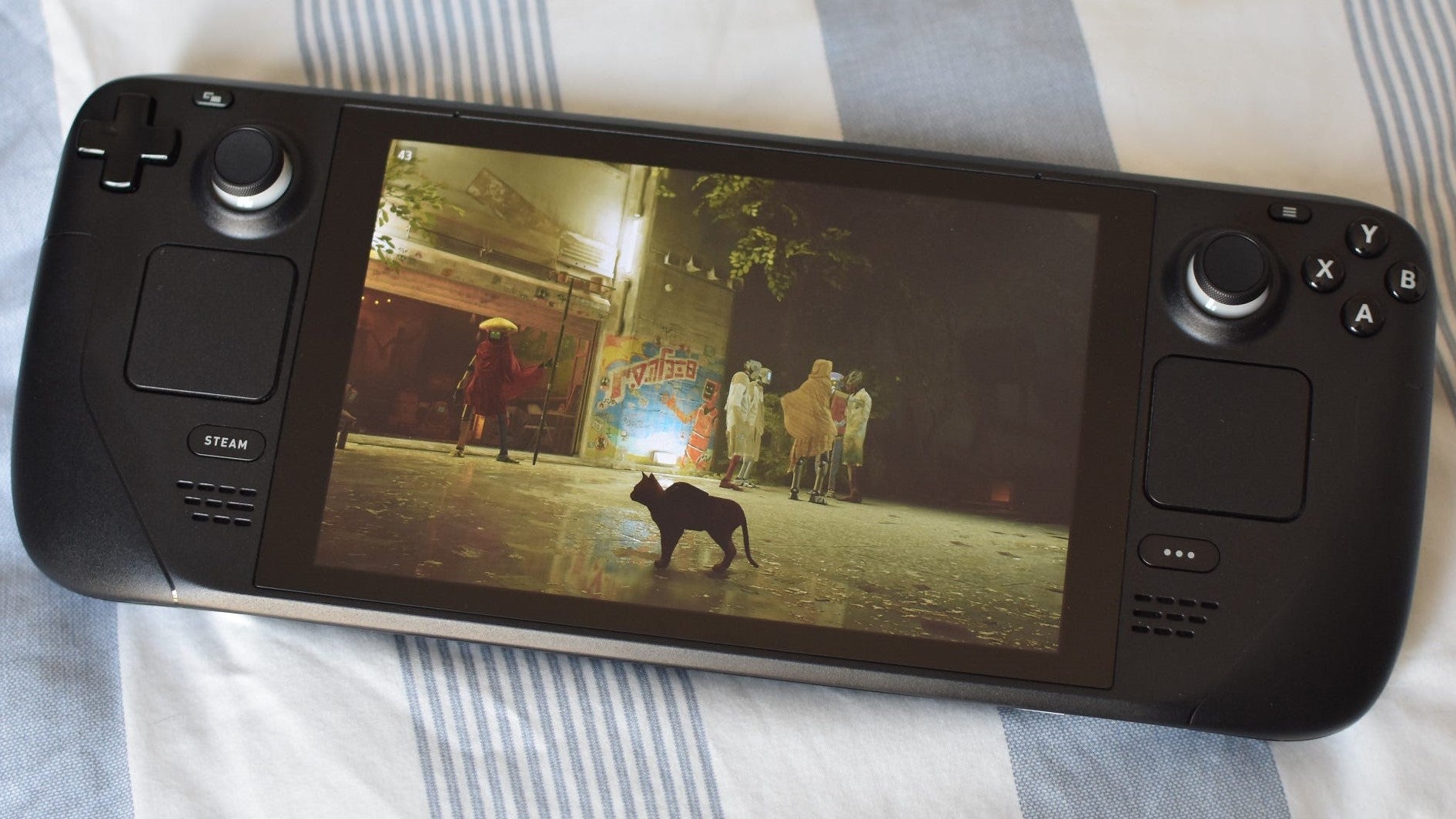 Stray running on a Steam Deck. - 21